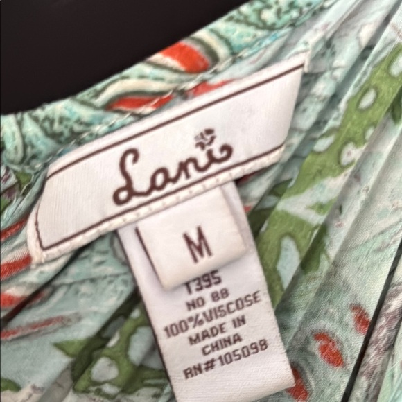 Lani Flowy Floral Dress with Lace Trim, medium - Picture 2 of 10